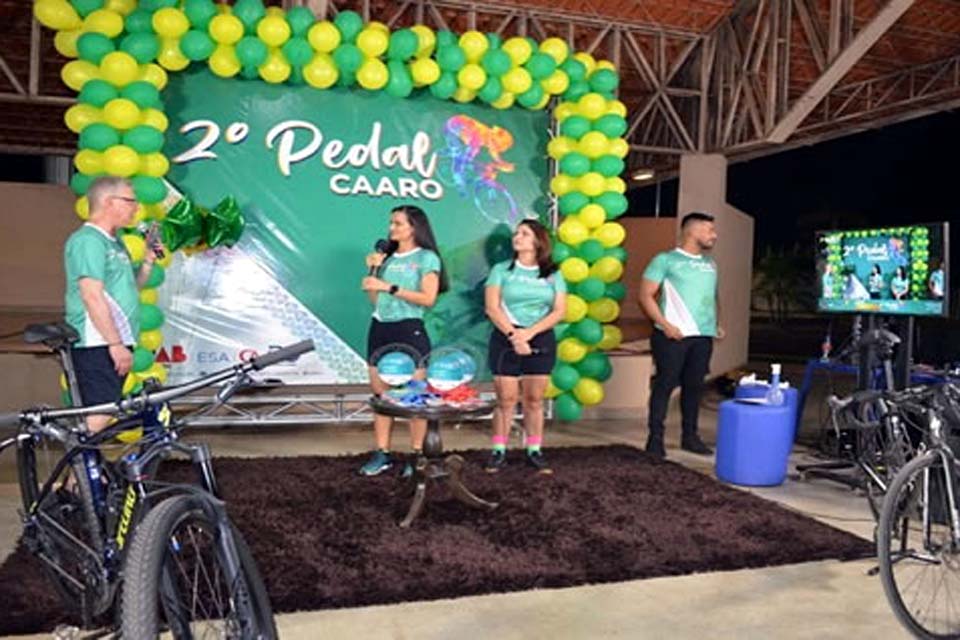 Competidores de Ouro Preto do Oeste se destacam no 2º Pedal CAARO