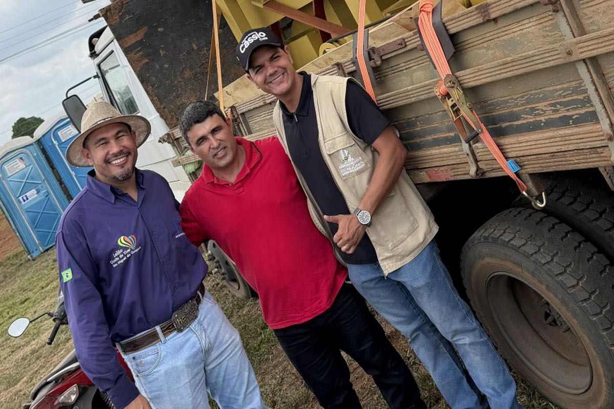 Cássio Gois destina equipamentos para fortalecer produtores rurais de associação em São Miguel
