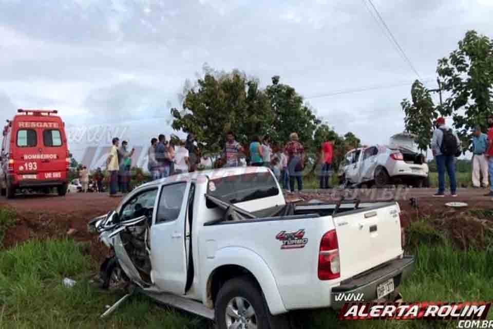 Motorista da SEMUSA de Rolim de Moura morre após colisão na RO-010