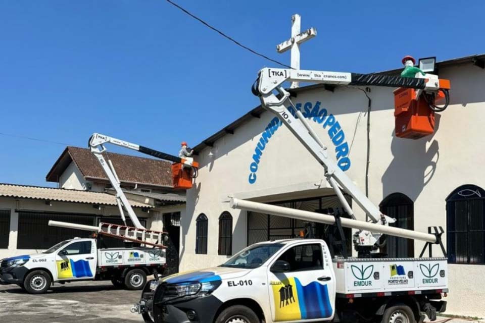 Prefeitura de Porto Velho revitaliza Praça São Pedro e entrega novo local de lazer para a comunidade