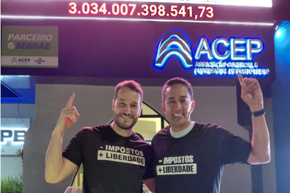 Deputado Eyder Brasil participa do lançamento do 1º Impostômetro da Região Norte em Porto Velho