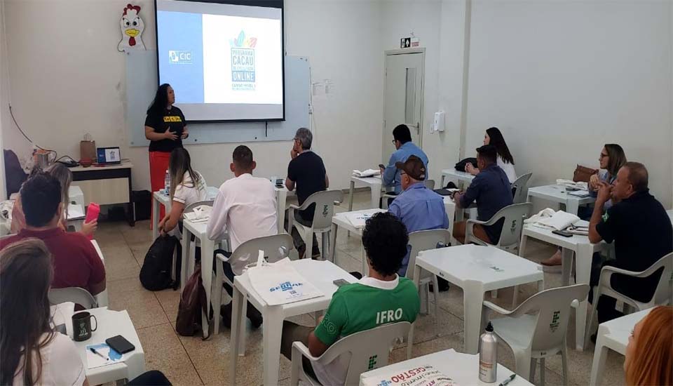 Sebrae promove cursos de classificação e análise sensorial do cacau em Jaru 