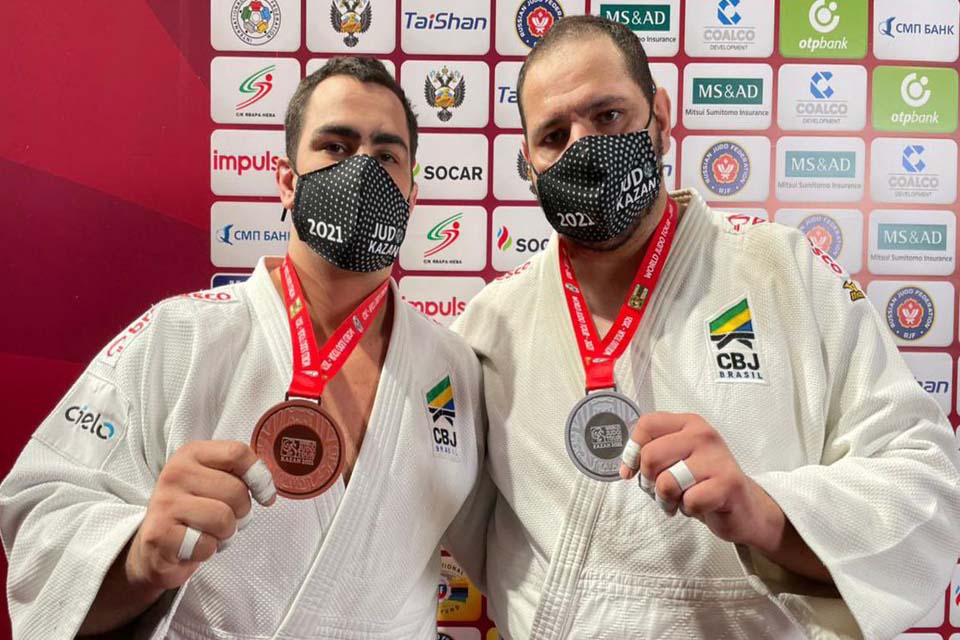 Judô do Brasil fecha Grand Slam de Kazan com 2 pratas e 3 bronzes