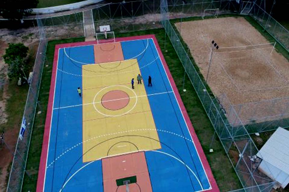 Praça dos Pioneiros será entregue revitalizada com ações do “Governo na Cidade”, em Pimenta Bueno