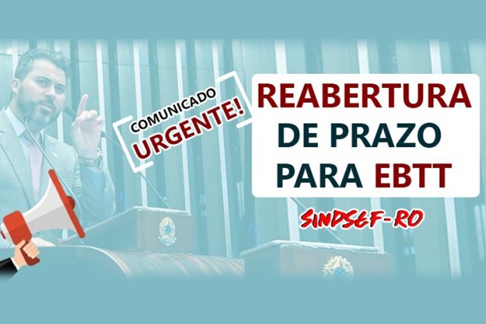 URGENTE – Senador Marcos Rogério faz indicação de decreto para reabertura do prazo para EBTT