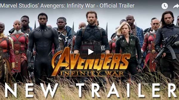 Vingadores: Guerra Infinita ganha novo trailer