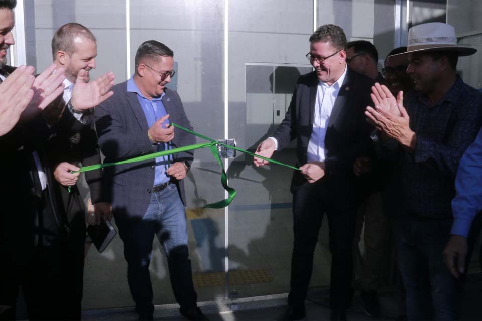 Governador Marcos Rocha entrega mais uma Unisp em Rondônia para combate à criminalidade