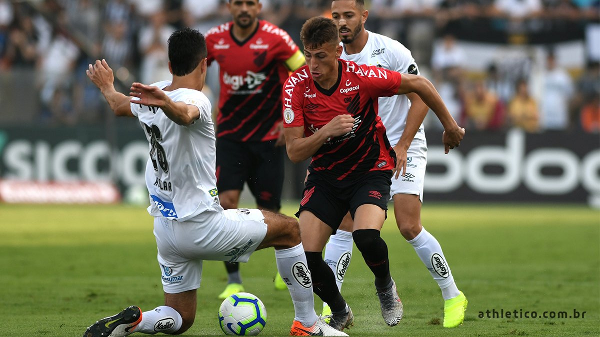VÍDEO - Santos 1 x 1 Athletico-PR; Gol e Melhores Momentos