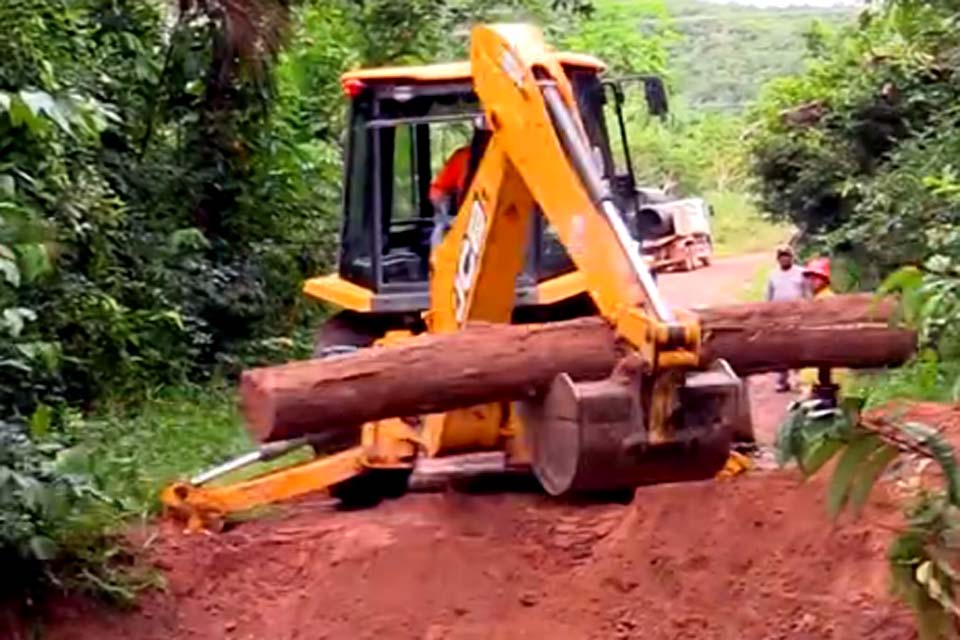 Semosp de Guajará-Mirim intensifica serviço e recuperação das estradas vicinais