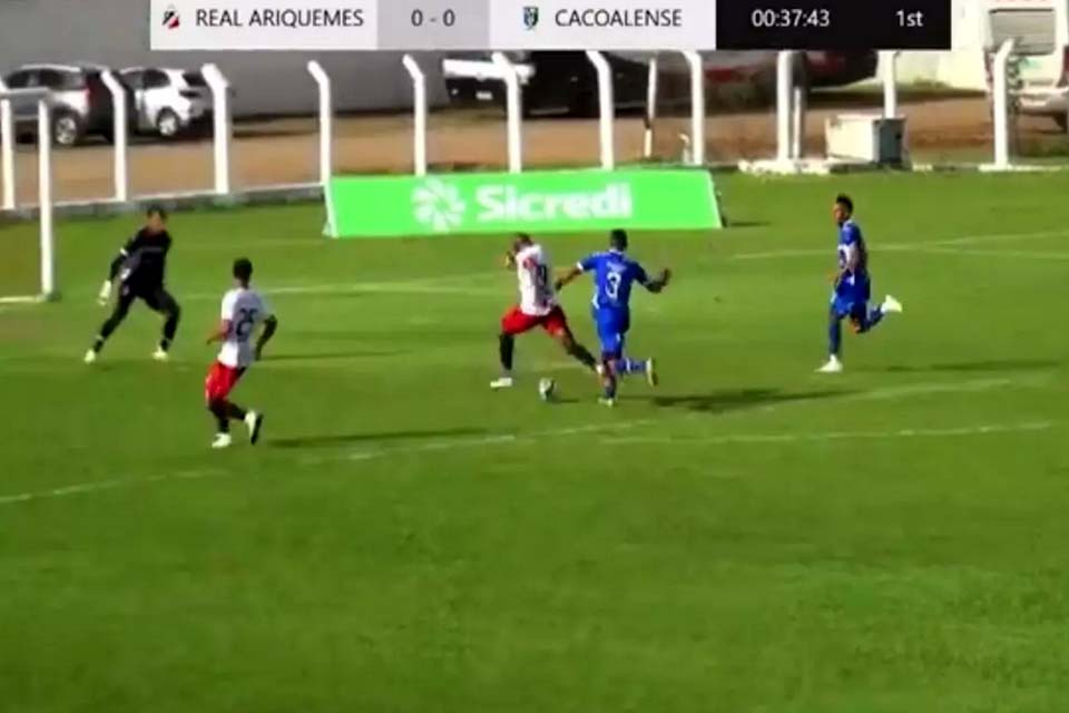 Semifinais: primeiro jogo entre Real Ariquemes e União Cacoalense termina sem gols