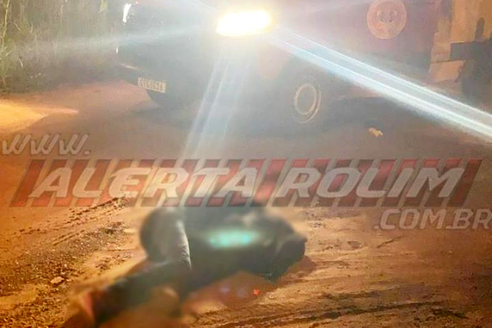  Homem é assassinado com vários tiros em Rolim de Moura