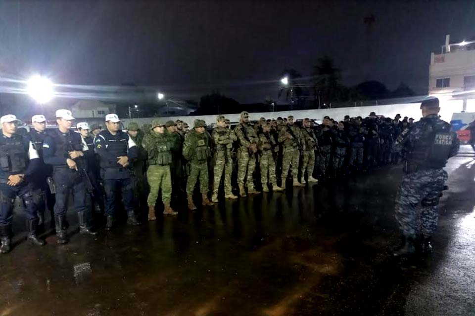 Polícia Militar deflagra 3ª fase da Operação Restituir em apoio à Sejus