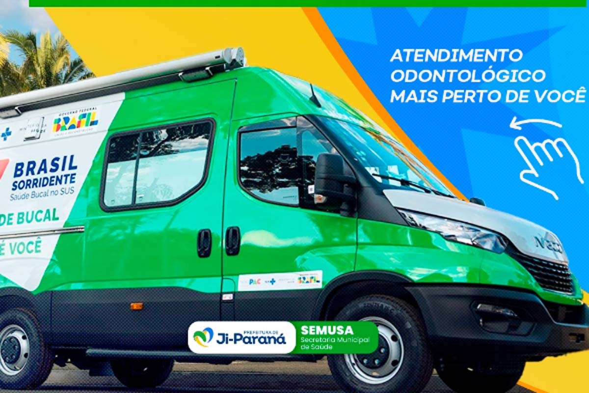 Prefeitura de Ji-Paraná divulga o calendário de atendimentos da Unidade Móvel Odontológica