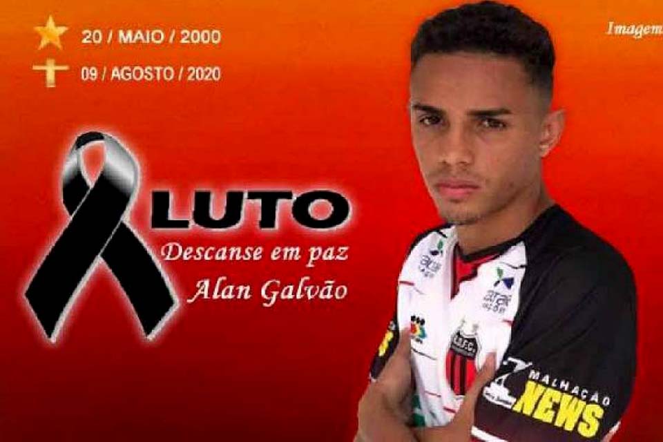 Atacante do Real Ariquemes morre afogado em balneário de Candeias do Jamari