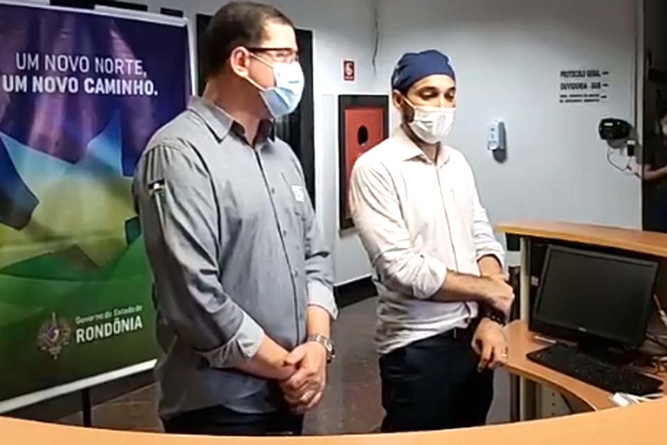 Rondônia é o Estado com menor registro de COVID-19 no Brasil, afirma governador Marcos Rocha