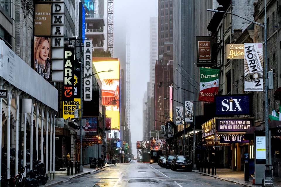 Nova York planeja lockdown em pontos críticos a partir de quarta