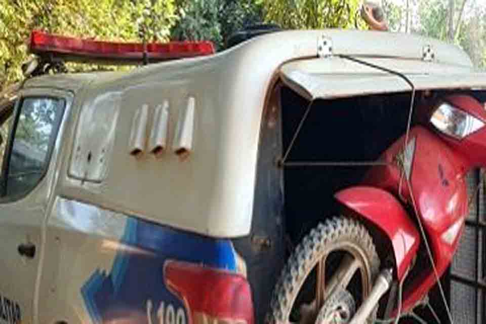 Motocicleta furtada em Pimenta Bueno é recuperada em Alta Floresta