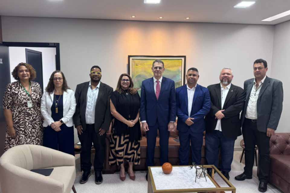 SINJUR dá boas-vindas ao novo presidente do TJRO desembargador Alexandre Miguel e apresenta pautas prioritárias da categoria