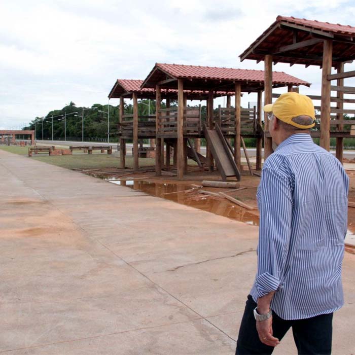 Confúcio quer entregar espaços de lazer de Rondônia à administração dos municípios; Espaço Alternativo entre eles