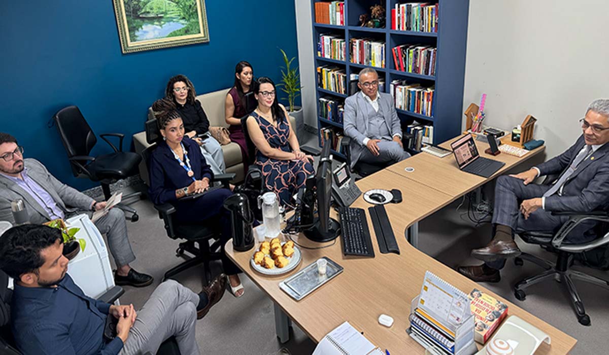 Comitê de Saúde do TJRO faz reunião com novo secretário estadual de saúde