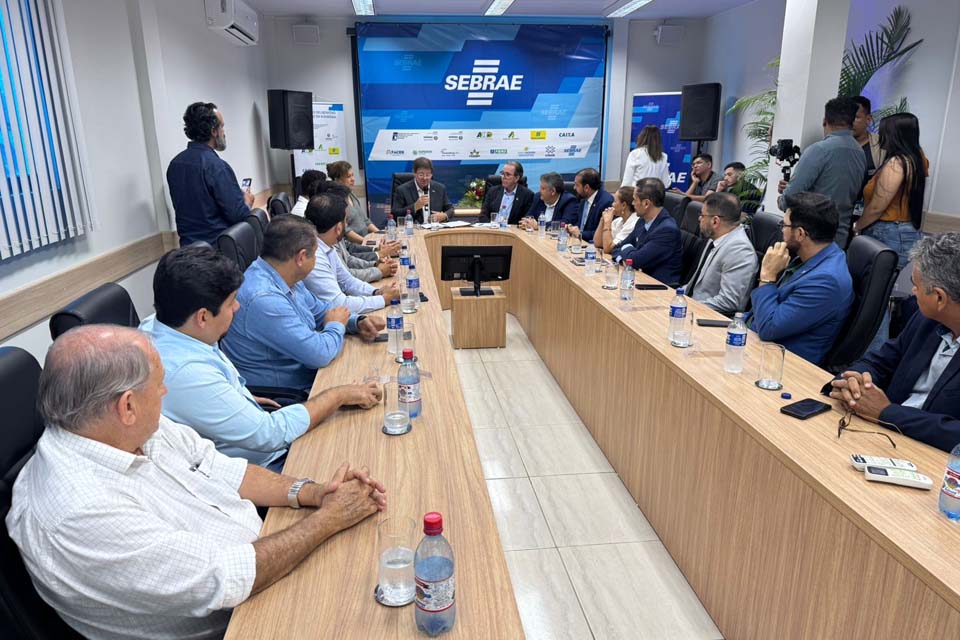 Deputado Laerte Gomes participa de agenda do Sebrae Nacional em Porto Velho