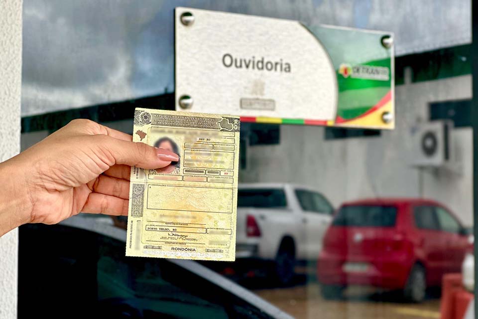 Serviço de recuperação e devolução de Carteira Nacional de Habilitação perdida é criado pelo Detran-RO
