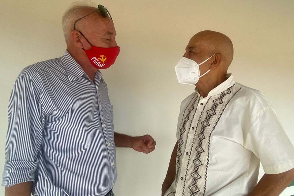 Em diligências pelo interior de Rondônia e relembrando histórias do MDB, Confúcio também exalta o apoio dos comunistas