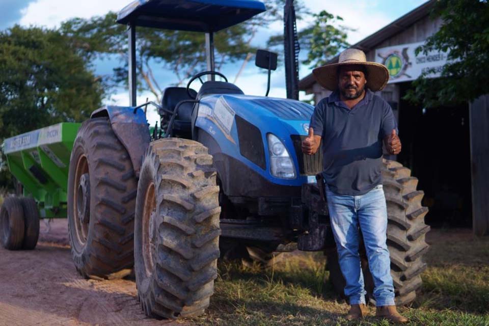 RO é Agro: equipamentos agrícolas potencializam produção em Presidente Médici