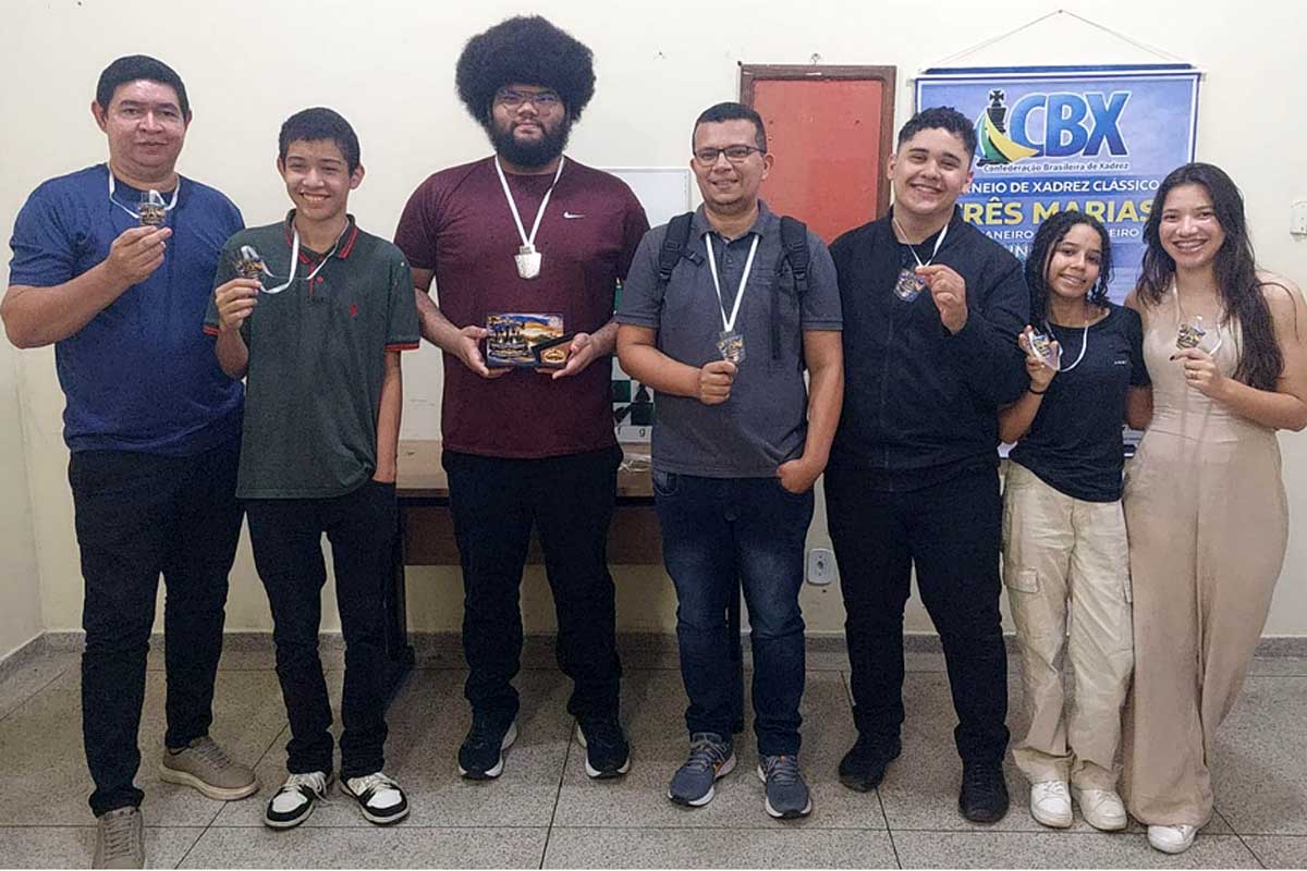 Torneio de xadrez em Porto Velho reúne enxadristas e termina com vitória do mestre nacional Robson Amorim