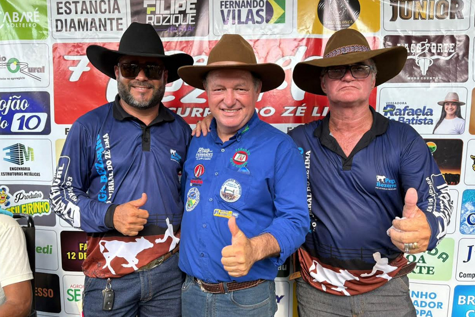 Pedro Fernandes participa da Pega do Bezerro e reforça apoio ao produtor rural em Cacaulândia