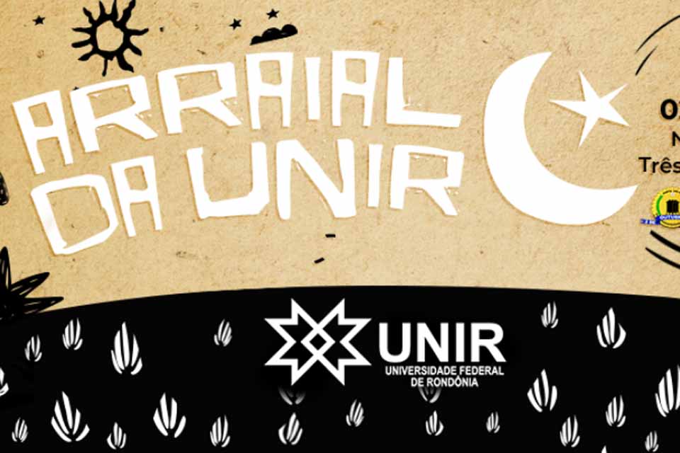 Arraial da UNIR 2025 será neste sábado, 2 de agosto, na Praça das Três Caixas Dágua