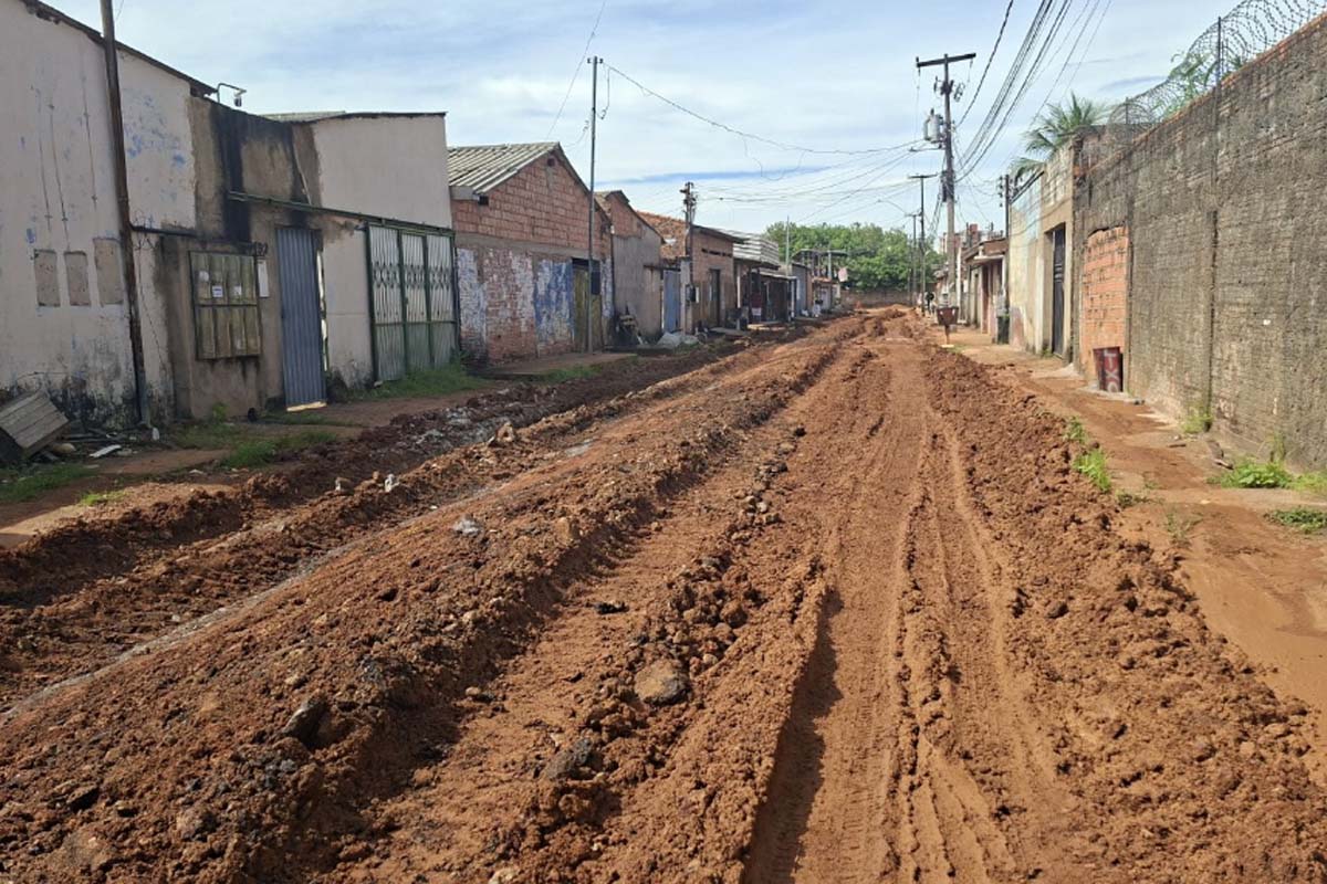 Bairro Industrial recebe recuperação viária após obras de drenagem