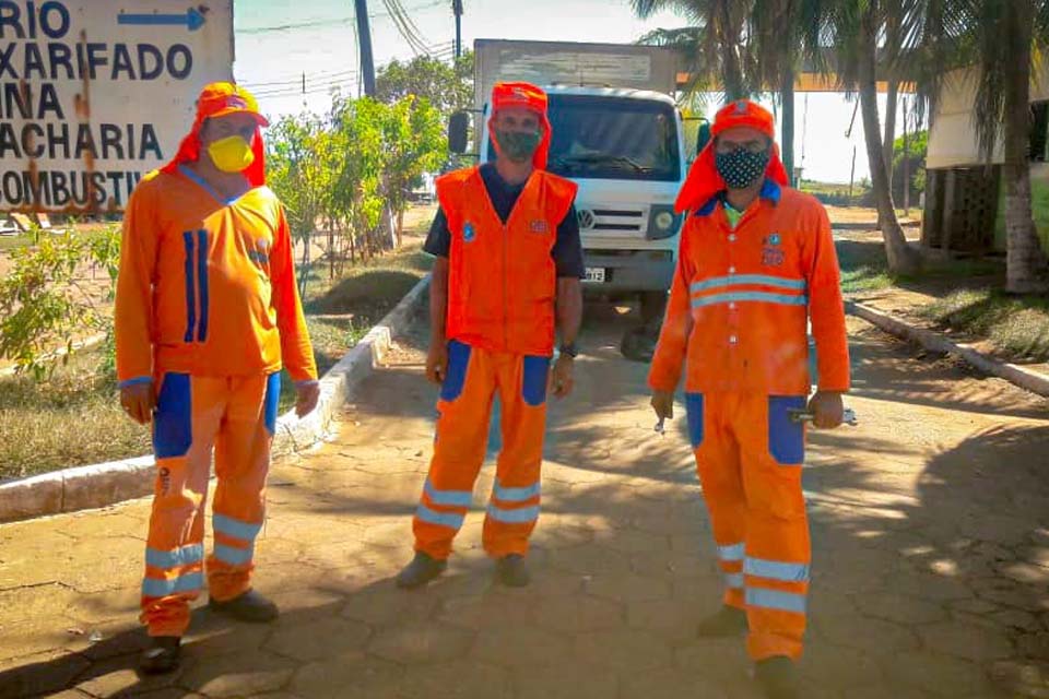 Governo de Rondônia investe mais de R$ 600 mil em novos EPIs e uniformes aos servidores operacionais do DER