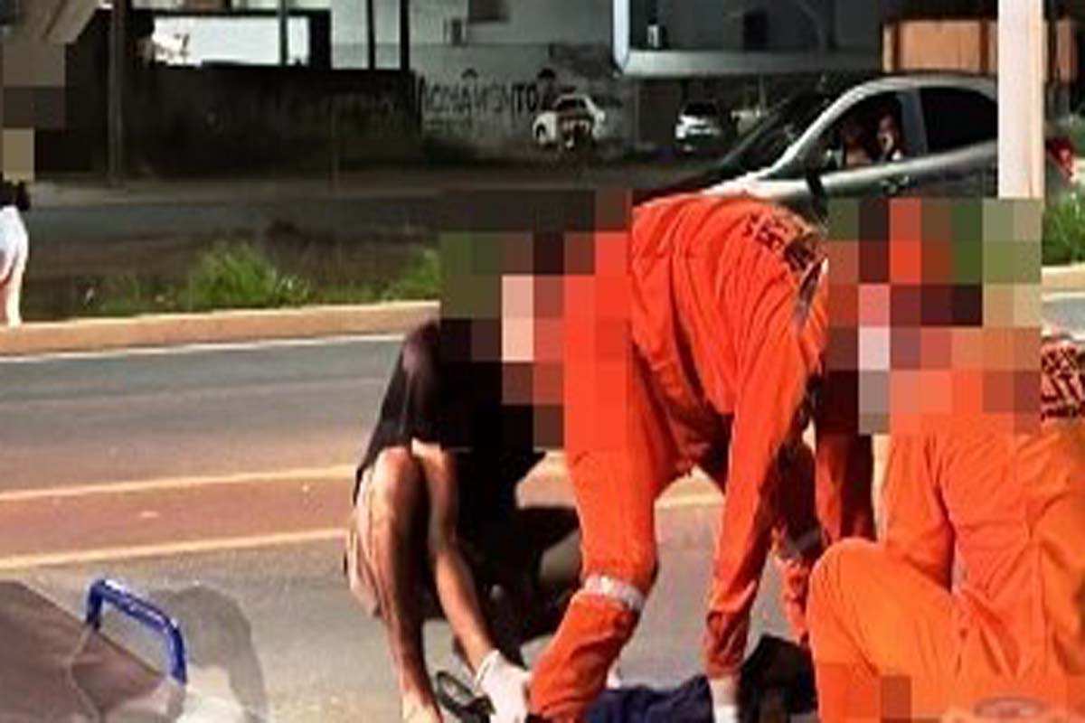 Homem fica ferido após ser atingido por carreta na BR-364