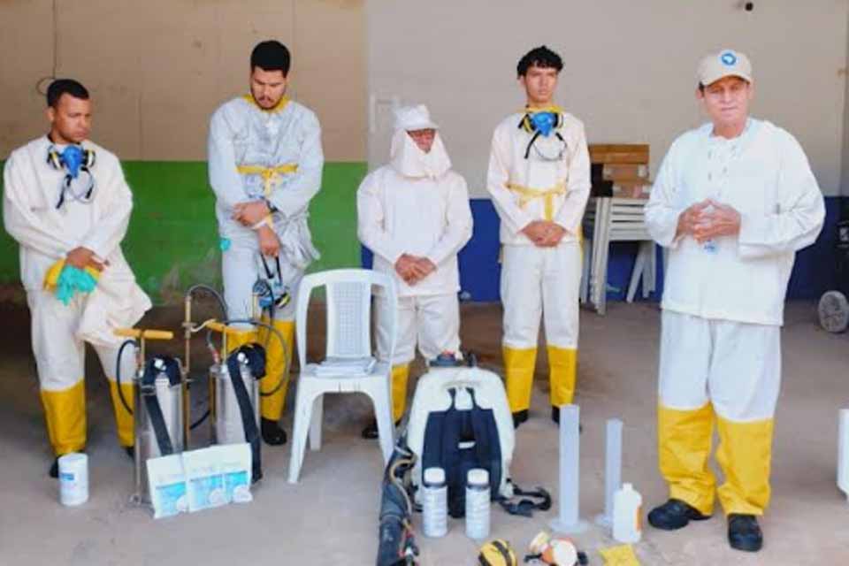 Agentes de Theobroma participam de capacitação voltada para ferramentas de combate ao Aedes Aegipty