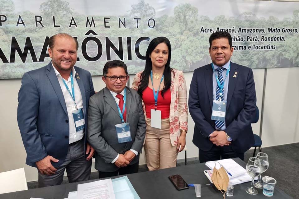 “ É o momento de nos unirmos para termos voz e vez” declara Deputado Jair Montes ao assumir como vice-presidente do Parlamento Amazônico