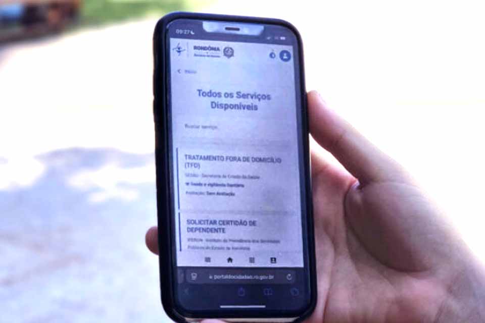 Atualizações no Portal do Cidadão ampliam oferta de serviços digitais e informação à população de Rondônia