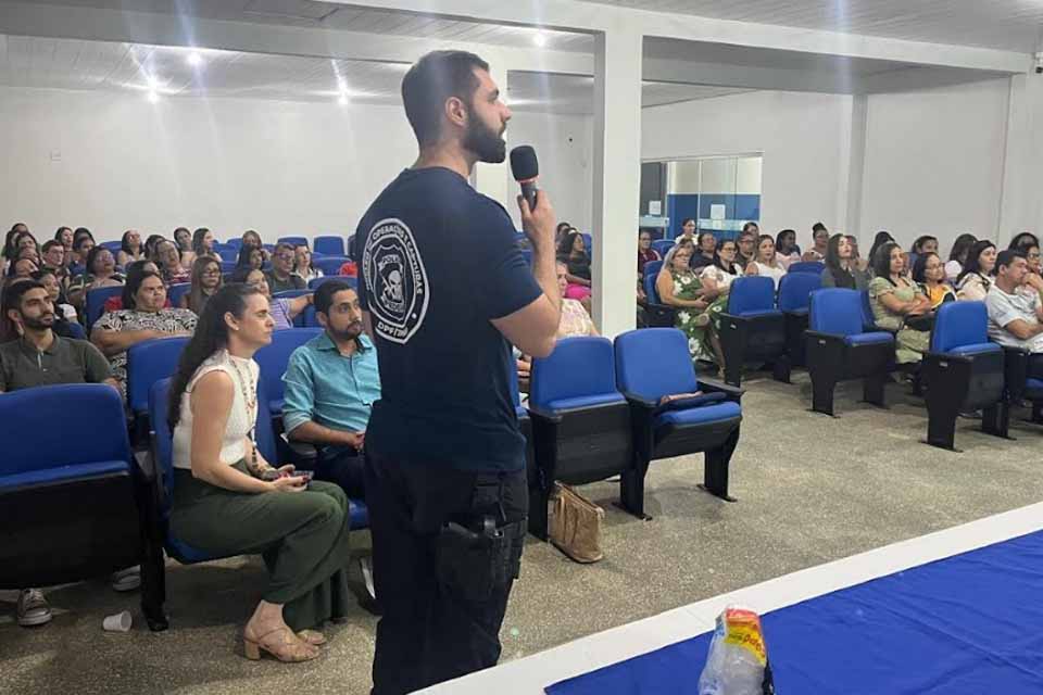 Projeto Guardiões da Infância desenvolvido pela Prefeitura e a Polícia Federal capacita profissionais da educação