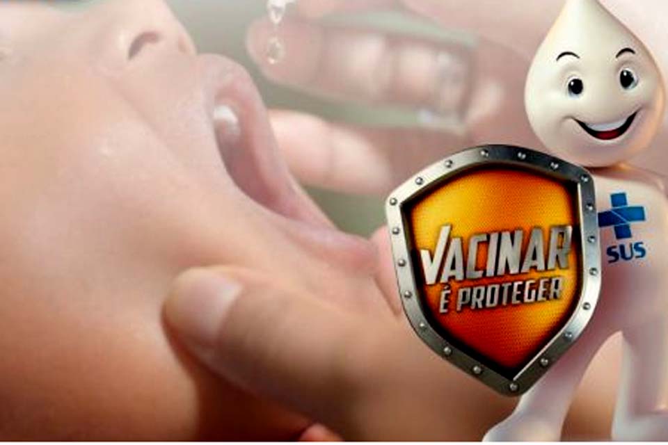 Prefeitura convoca população para vacinação contra paralisia infantil