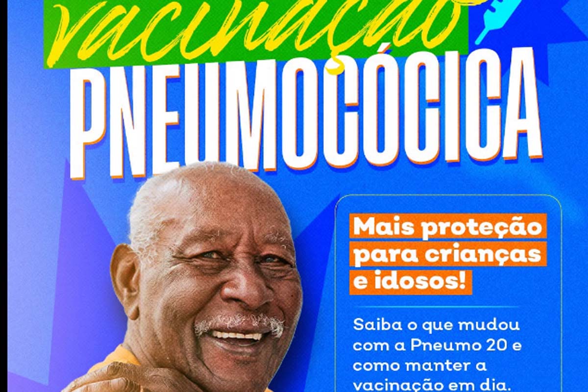 Vacinação com a Pneumo 20 contempla idosos e crianças em Ji-Paraná