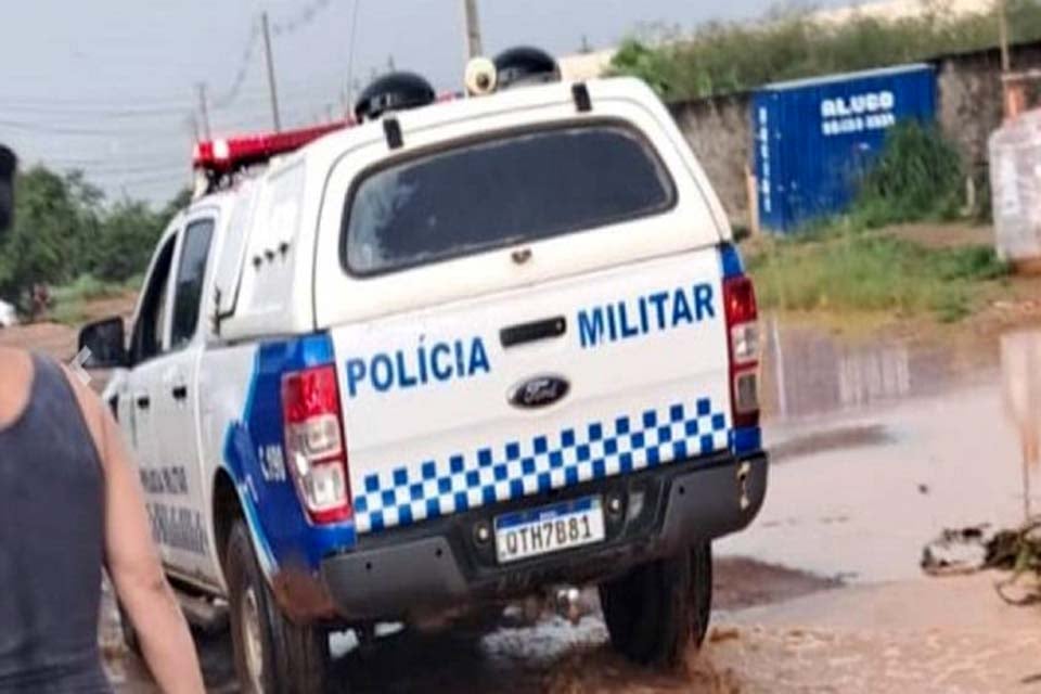 PM prende dependente químico acusado de espancar a própria mãe idosa