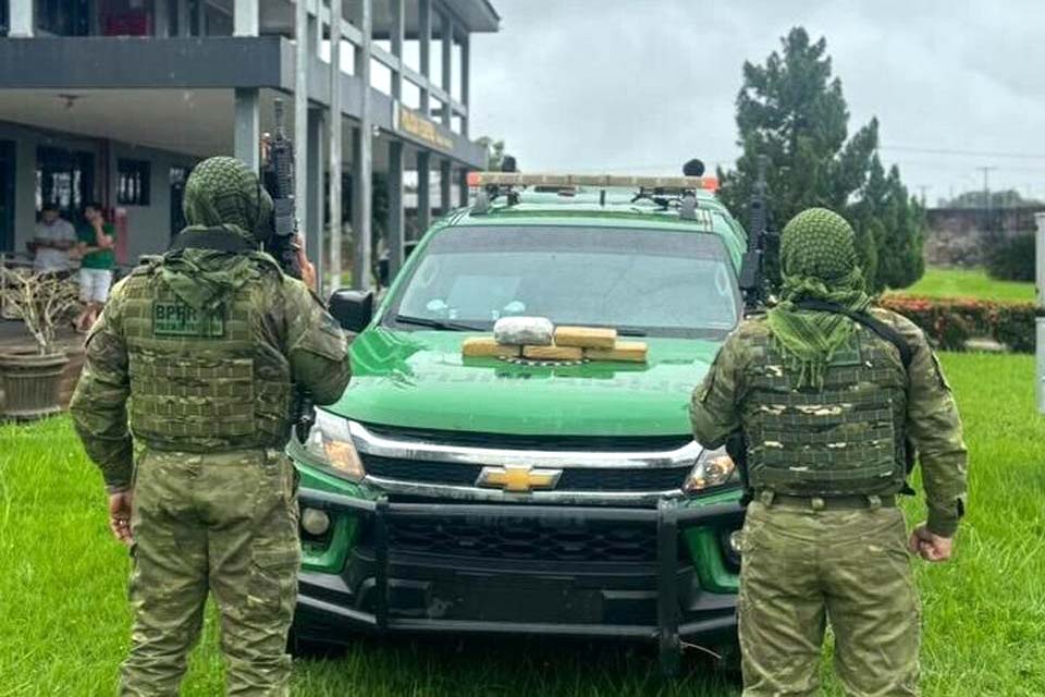 Operação conjuta apreende 5,3 kg de drogas em Guajará-Mirim