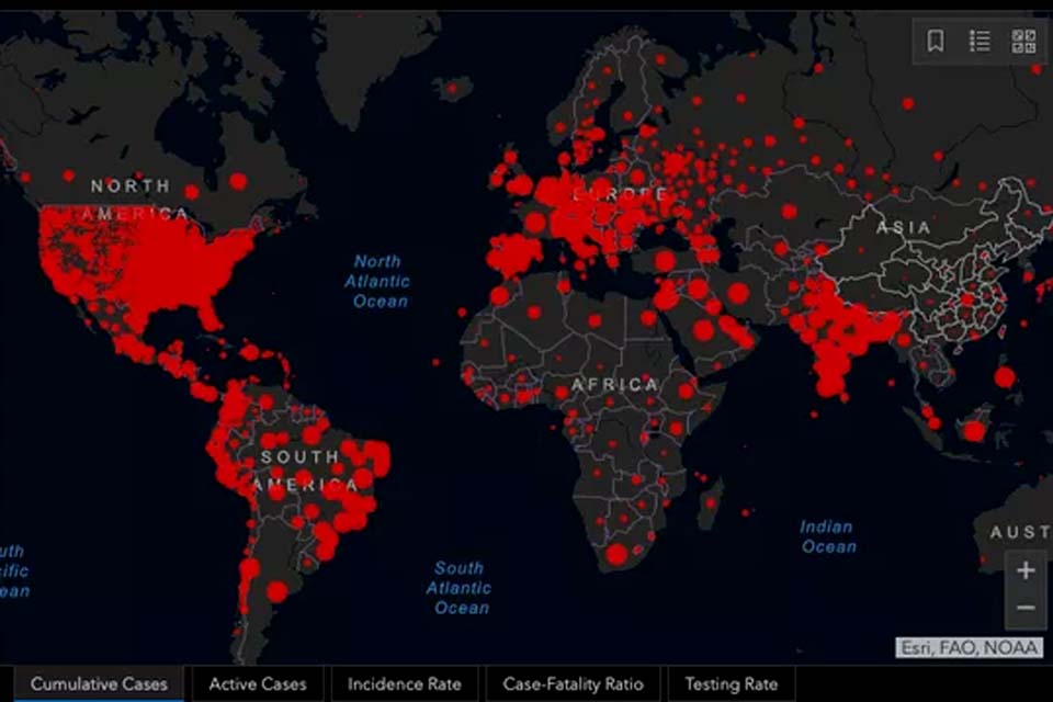 Mundo tem mais de 1,3 milhão de mortes por Covid