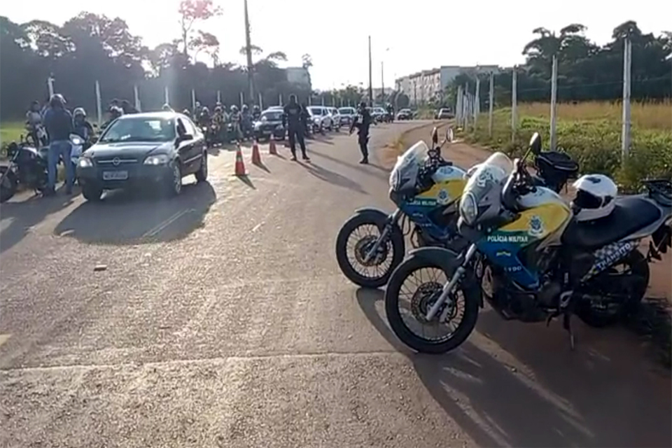 Mega operação das forças policiais em condomínio de Porto Velho