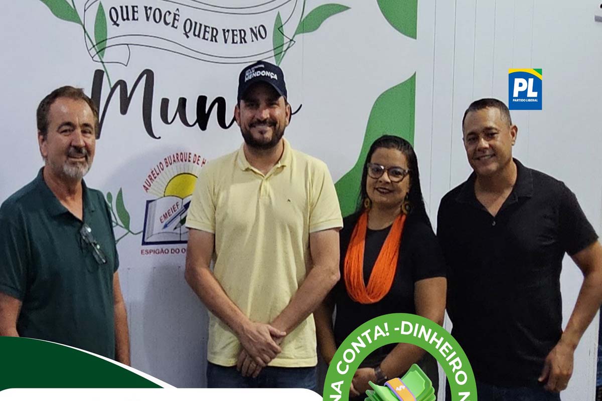 Jean Mendonça anuncia mais R$ 1,3 milhão para reforma da Escola Aurélio Buarque em Espigão 