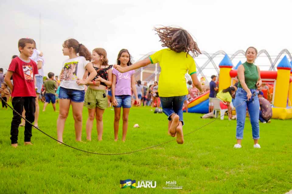 Projeto Criança Feliz 2025 promovido pela Prefeitura de Jaru acontecerá no próximo sábado