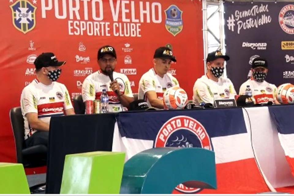 Tiago Batizoco é apresentado no Porto Velho