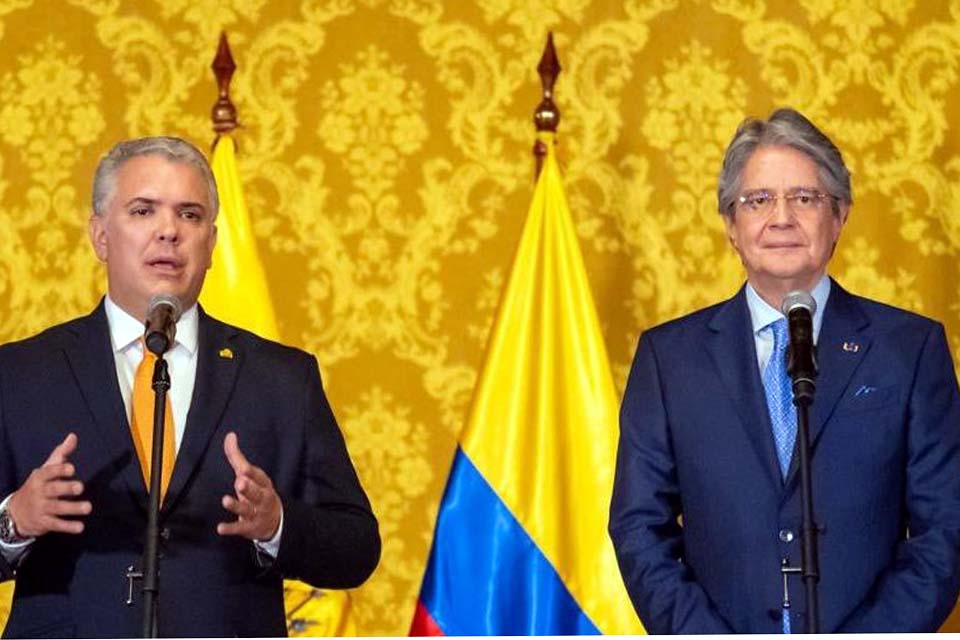 Equador e Colômbia abrirão fronteira comum a partir de dezembro