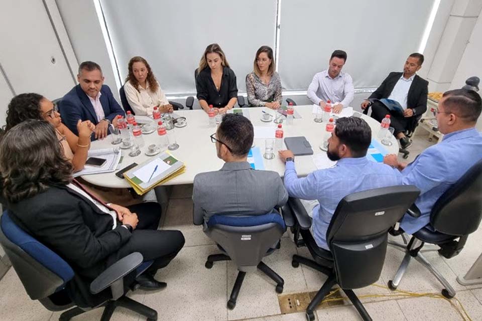 MPRO se reúne com representantes do Governo do Estado de Rondônia para tratar da segurança pública da Capital