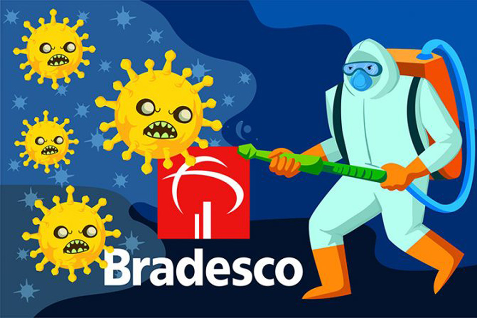 Bancária do Bradesco de Jaru testa positivo para a covid-19 e Sindicato imediatamente exige quarentena para funcionários e desinfecção de agência